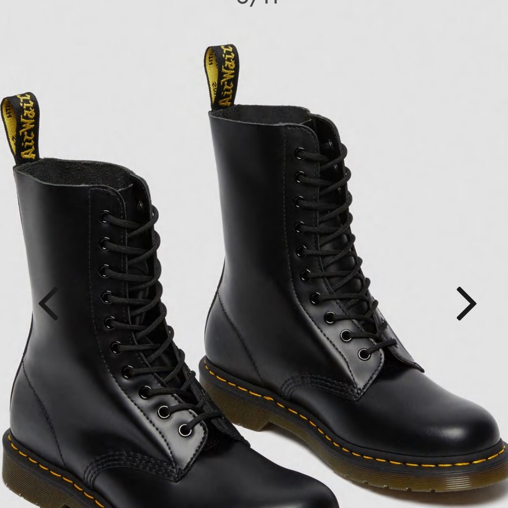 Doc Martens 1490 leather mid calf boots